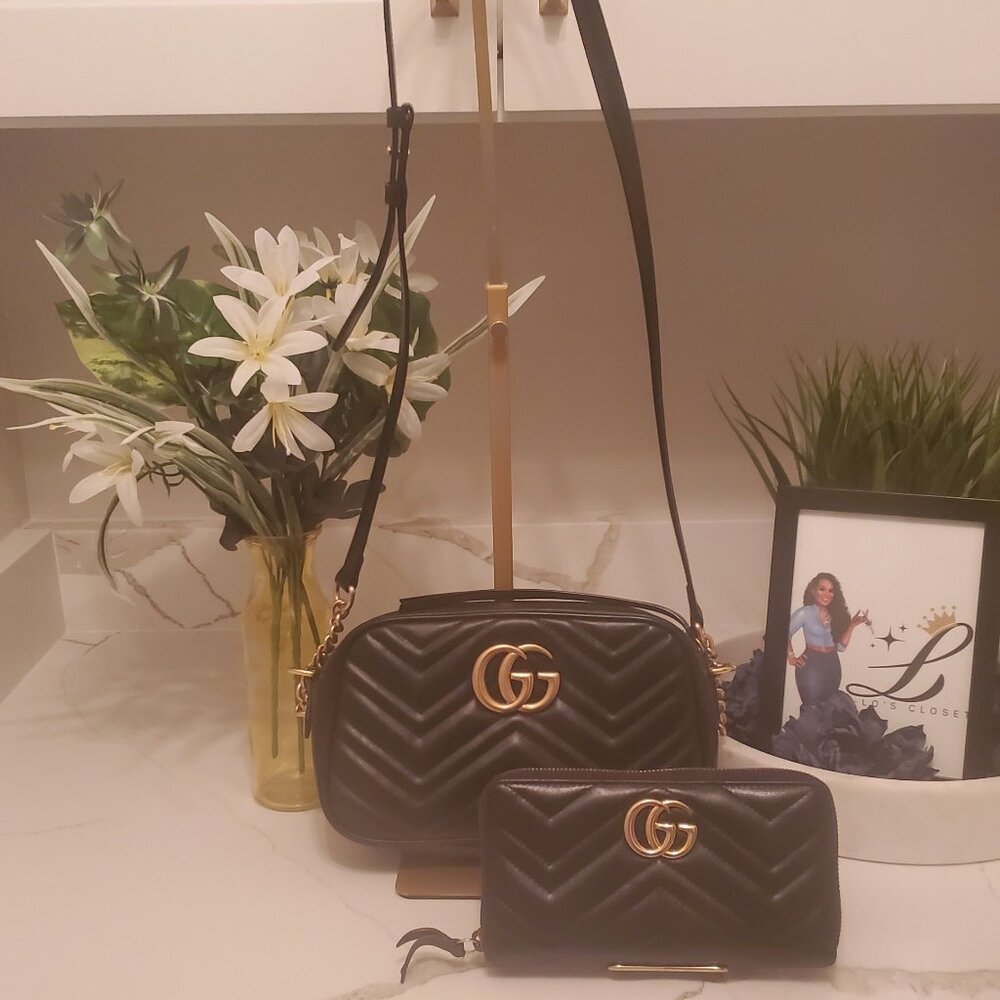 G1-Gucci Marmont Bag + Wallet (COA)